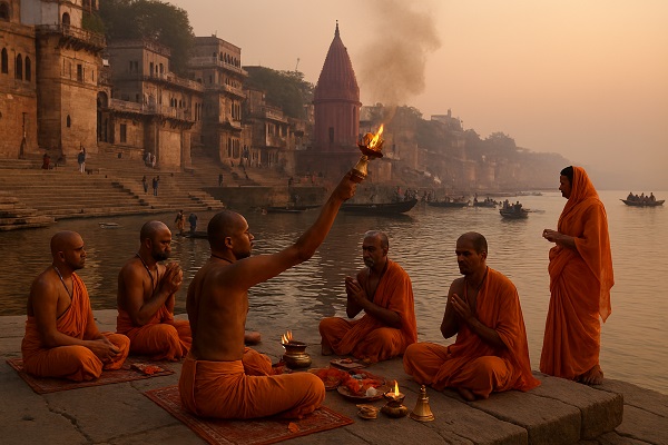 Spiritual Traditions Along the Ghats of Varanasi